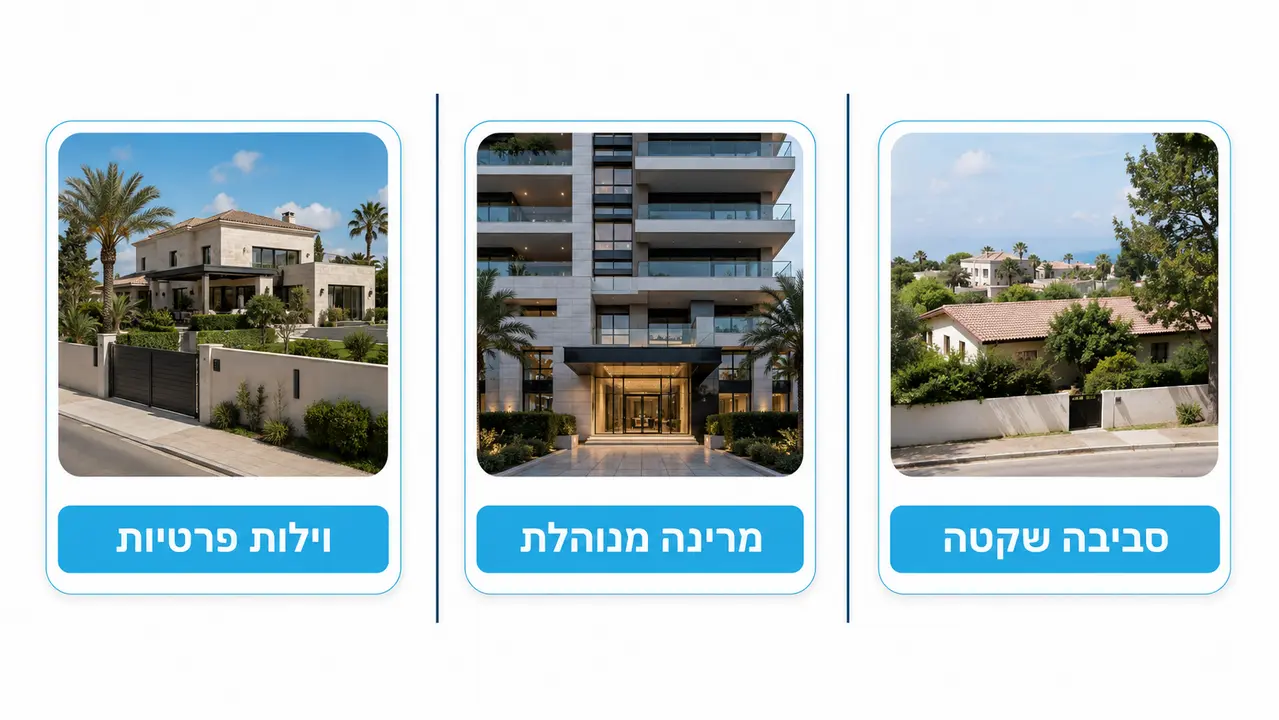 איפה מחפשים נכסים קו ראשון לים בהרצליה (הרצליה פיתוח, המרינה, הסביבה)?